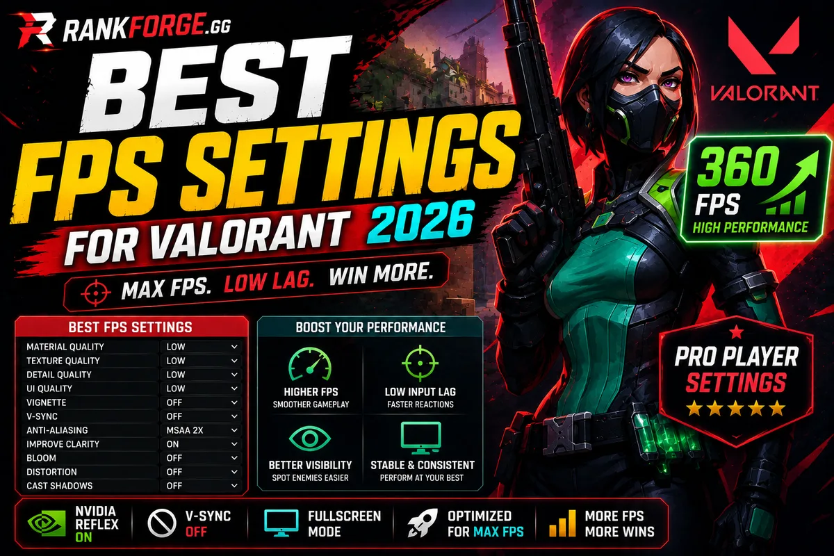 Best Valorant FPS Settings | Boost Performance & Reduce Lag