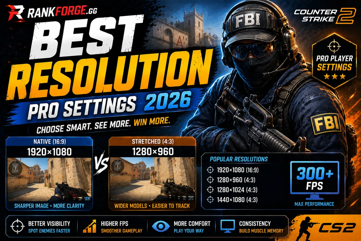 Best CS2 Resolution | Pro Display Settings