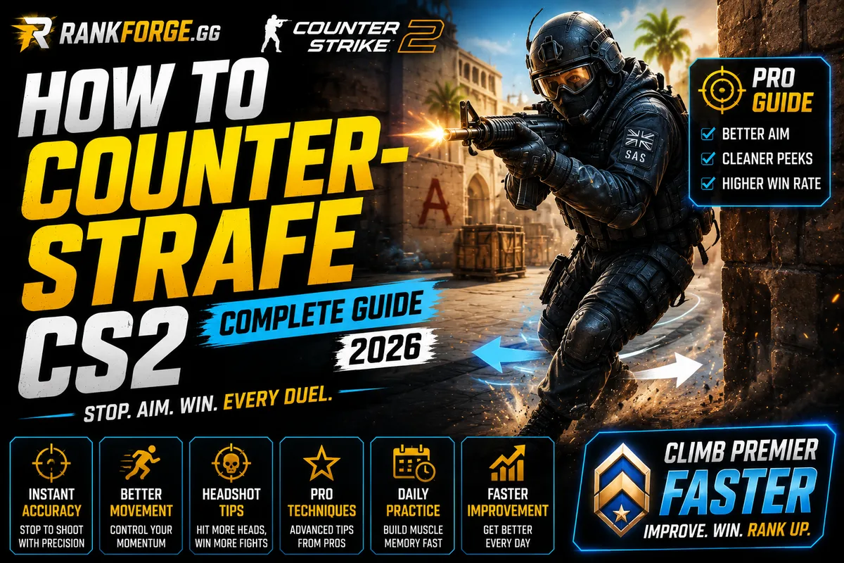 Counter-Strafing in CS2 | Complete Beginner Guide (2026)