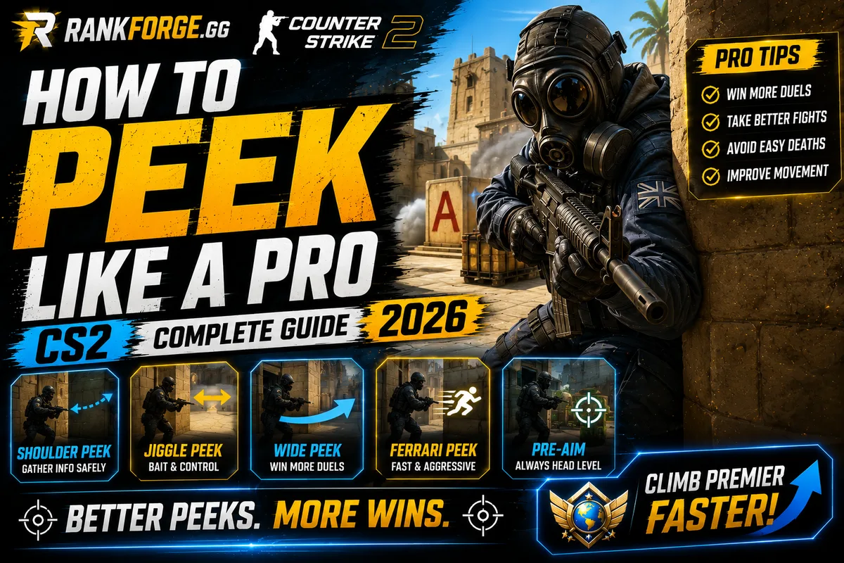 CS2 Peeking Guide | Wide Peek, Jiggle Peek & Shoulder Peek