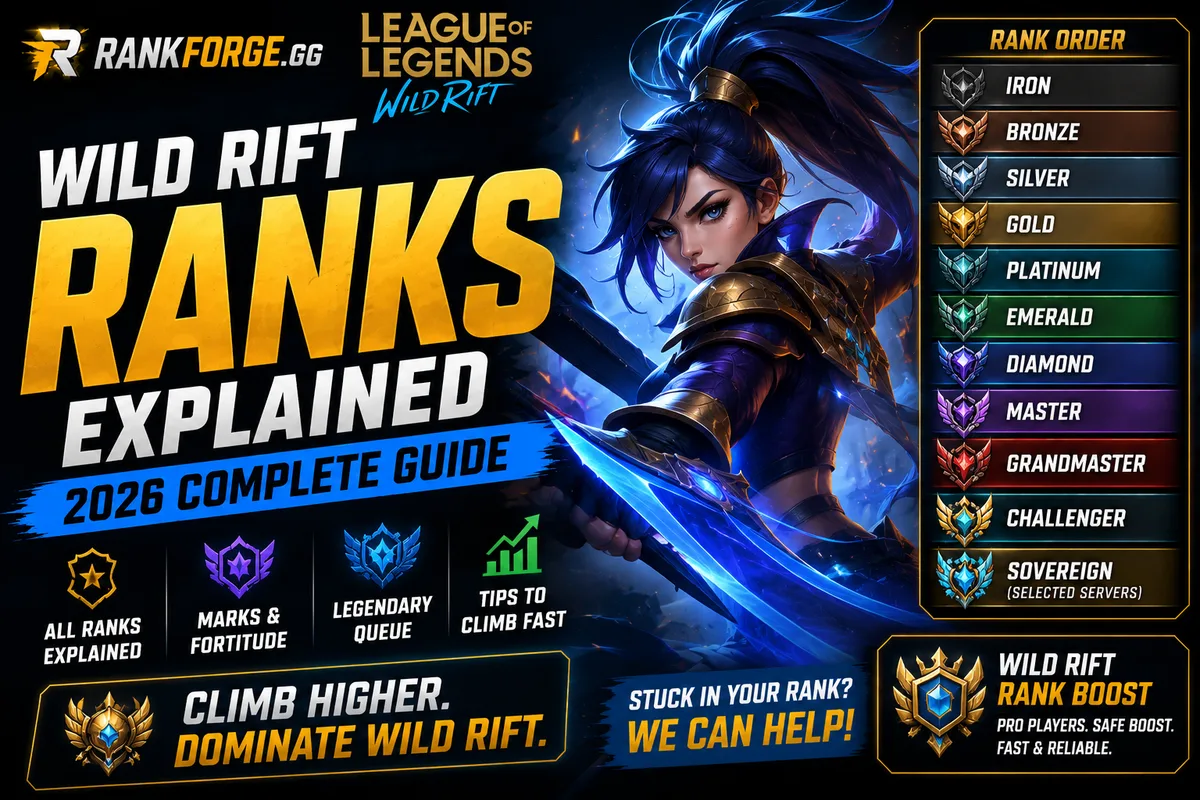 Wild Rift Ranks Explained | Complete Ranking Guide (2026)