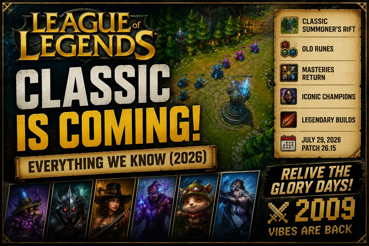 League of Legends Classic (2026) | Release Date, Features & Details