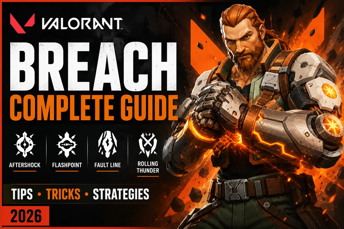 Breach Guide Valorant | Abilities, Tips & Strategies (2026)