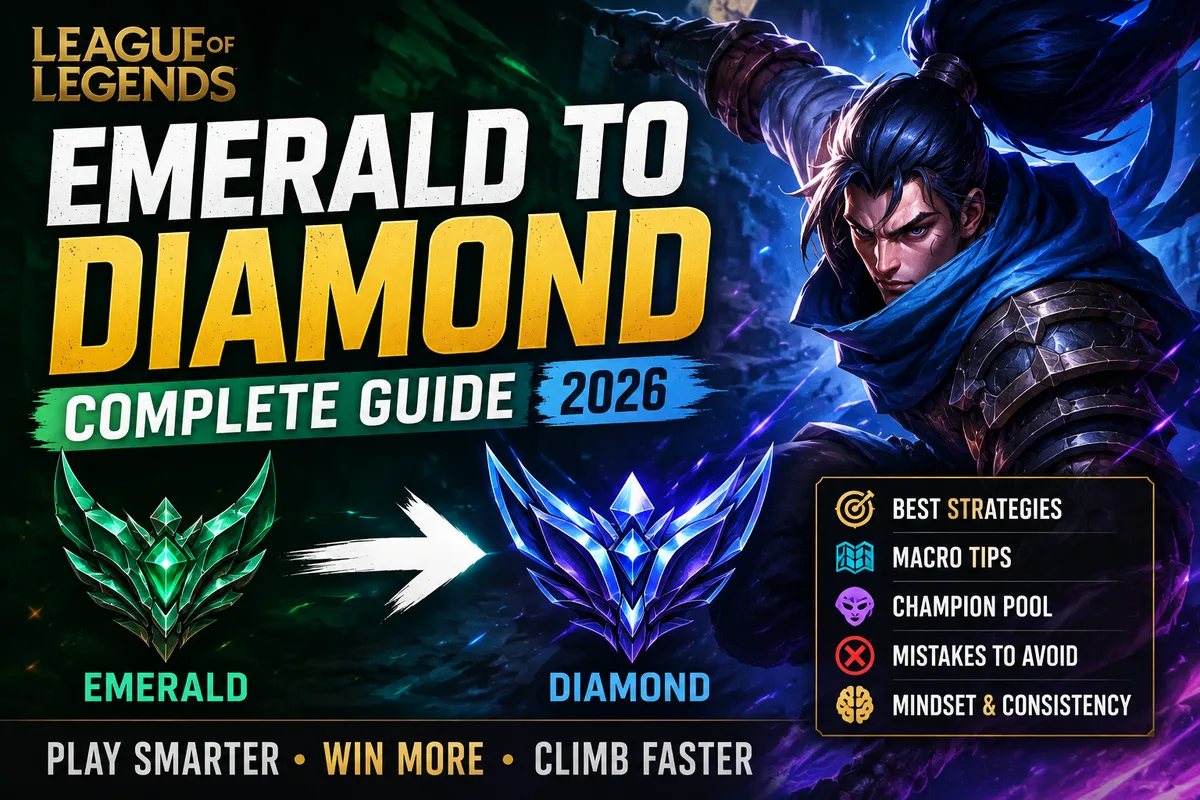 Emerald to Diamond LoL Guide | Tips to Climb Faster (2026)