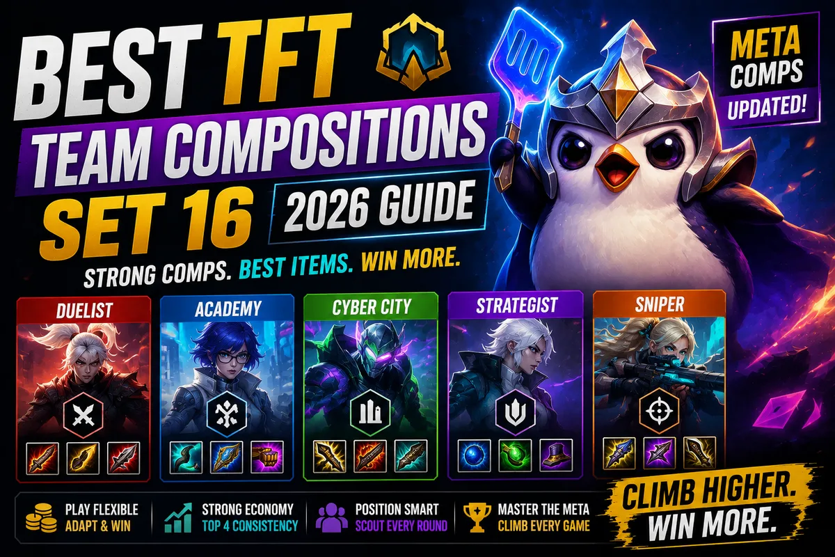 Best TFT Team Compositions | Set 16 Meta Guide (2026)