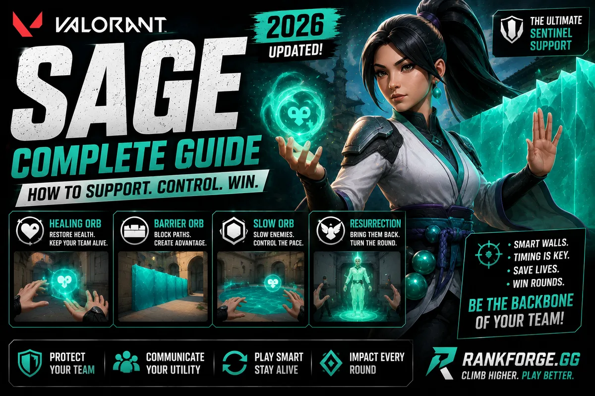 Sage Guide Valorant | Abilities, Tips & Strategies (2026)