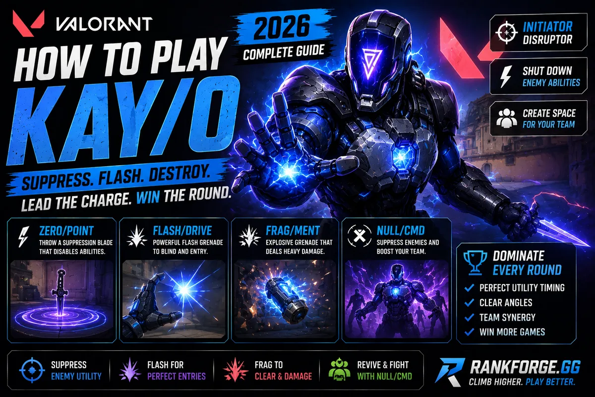 KAY/O Guide Valorant | Abilities, Tips & Strategies (2026)