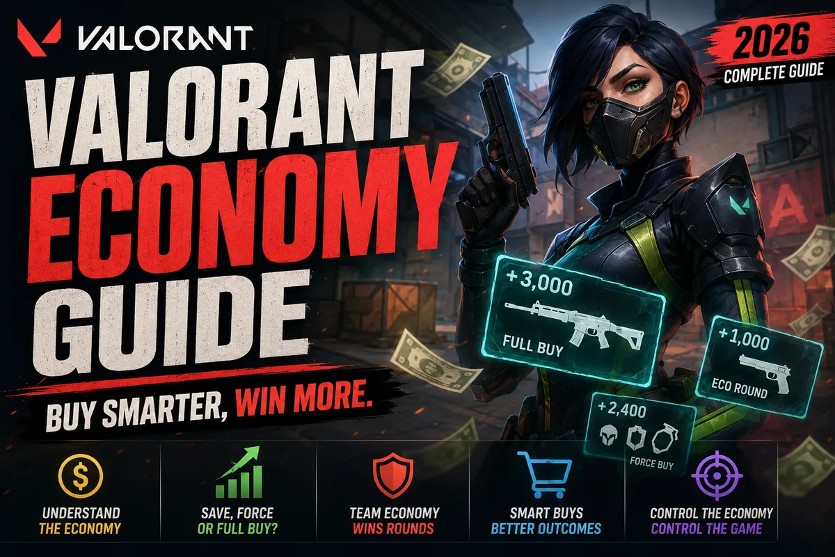 Valorant Economy Guide | Credits, Eco & Force Buy (2026)