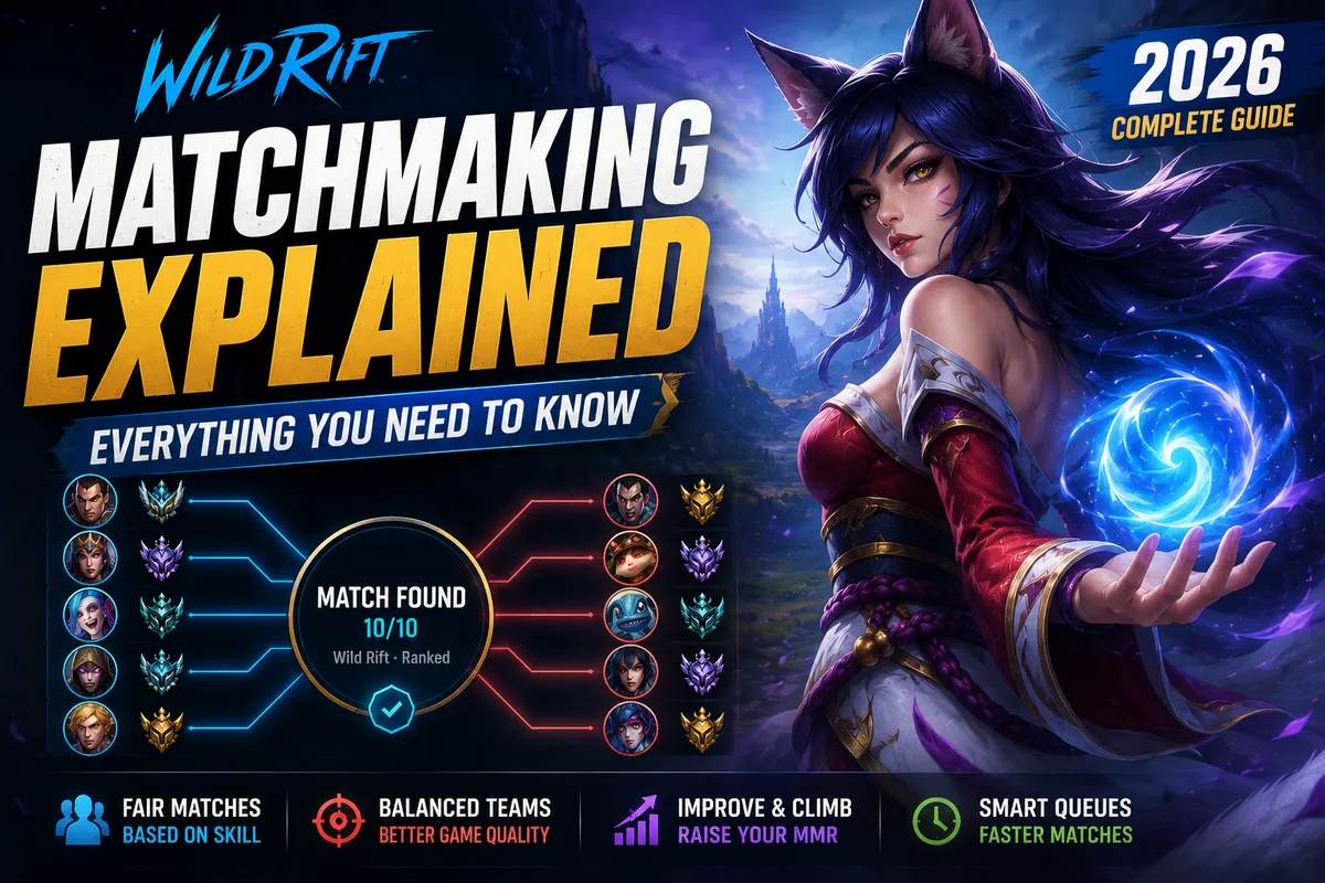 Wild Rift Matchmaking Explained | Complete Guide (2026)