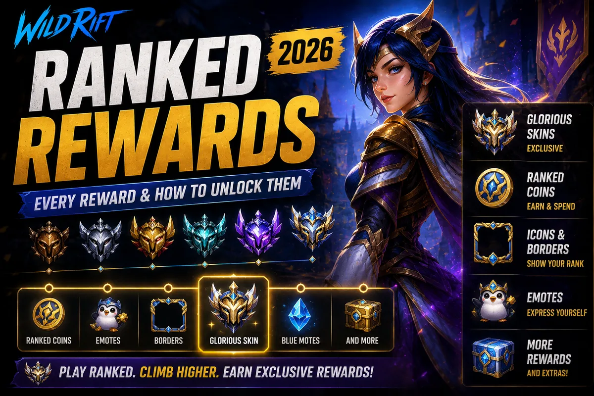 Wild Rift Ranked Rewards | Season Rewards Guide (2026)