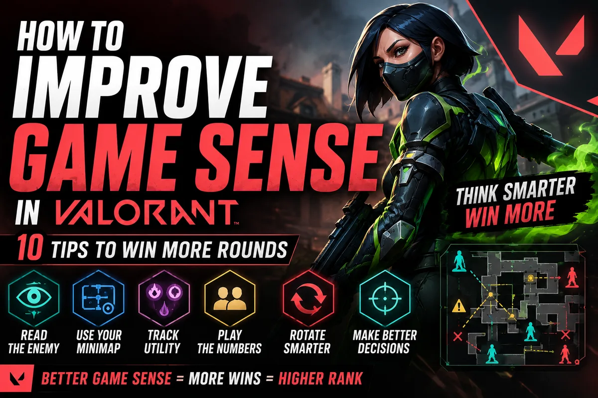 How to Improve Game Sense in Valorant: 10 Tips to Win More Rounds