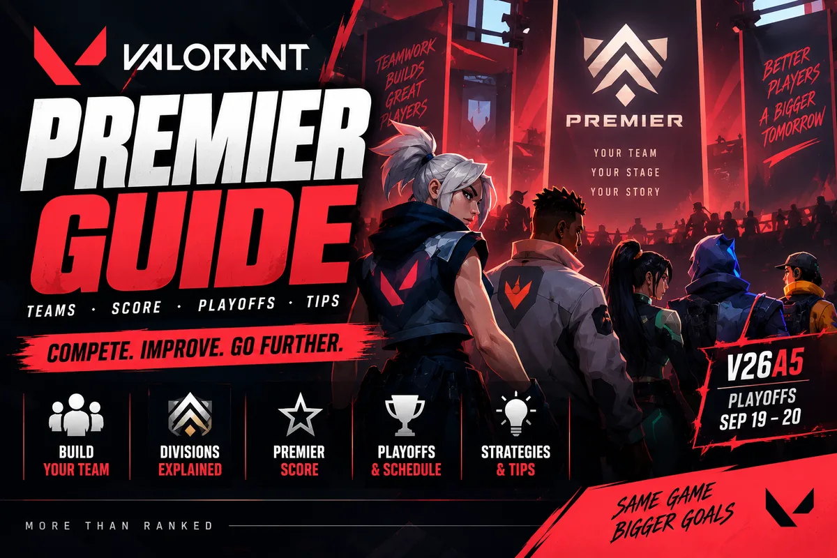 VALORANT Premier Guide 2026 | Teams, Score, Playoffs & Tips