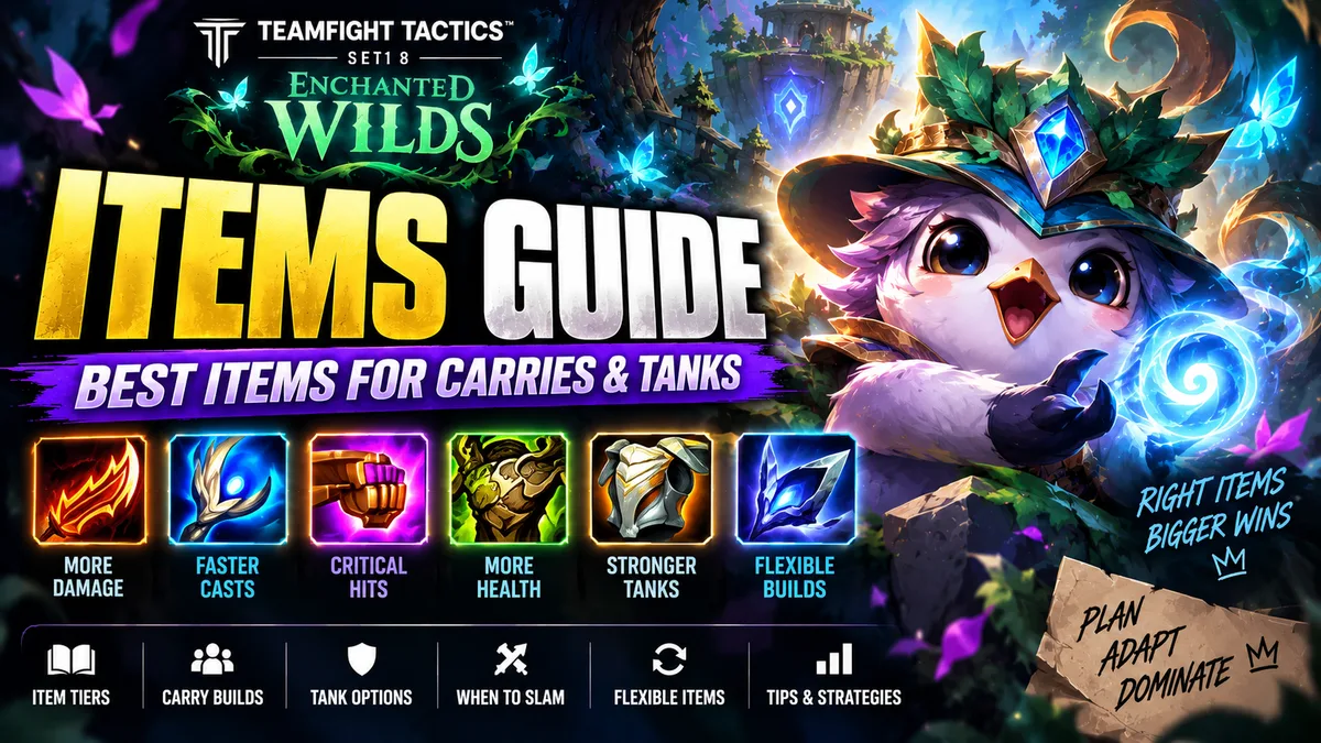 TFT Set 18 Items Guide | Best Items for Carries & Tanks