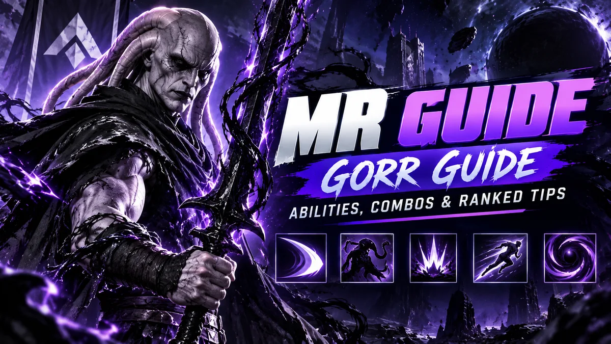 Marvel Rivals Gorr Guide | Abilities, Combos & Ranked Tips