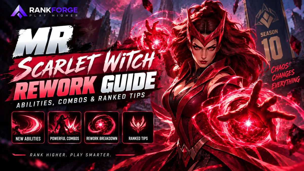 Marvel Rivals Scarlet Witch Rework Guide | Abilities, Combos & Ranked Tips