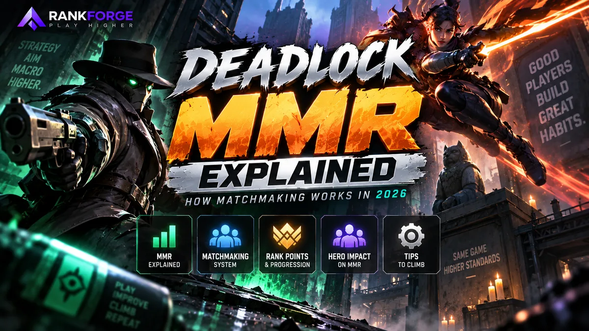 Deadlock MMR Explained | How Matchmaking Works in 2026