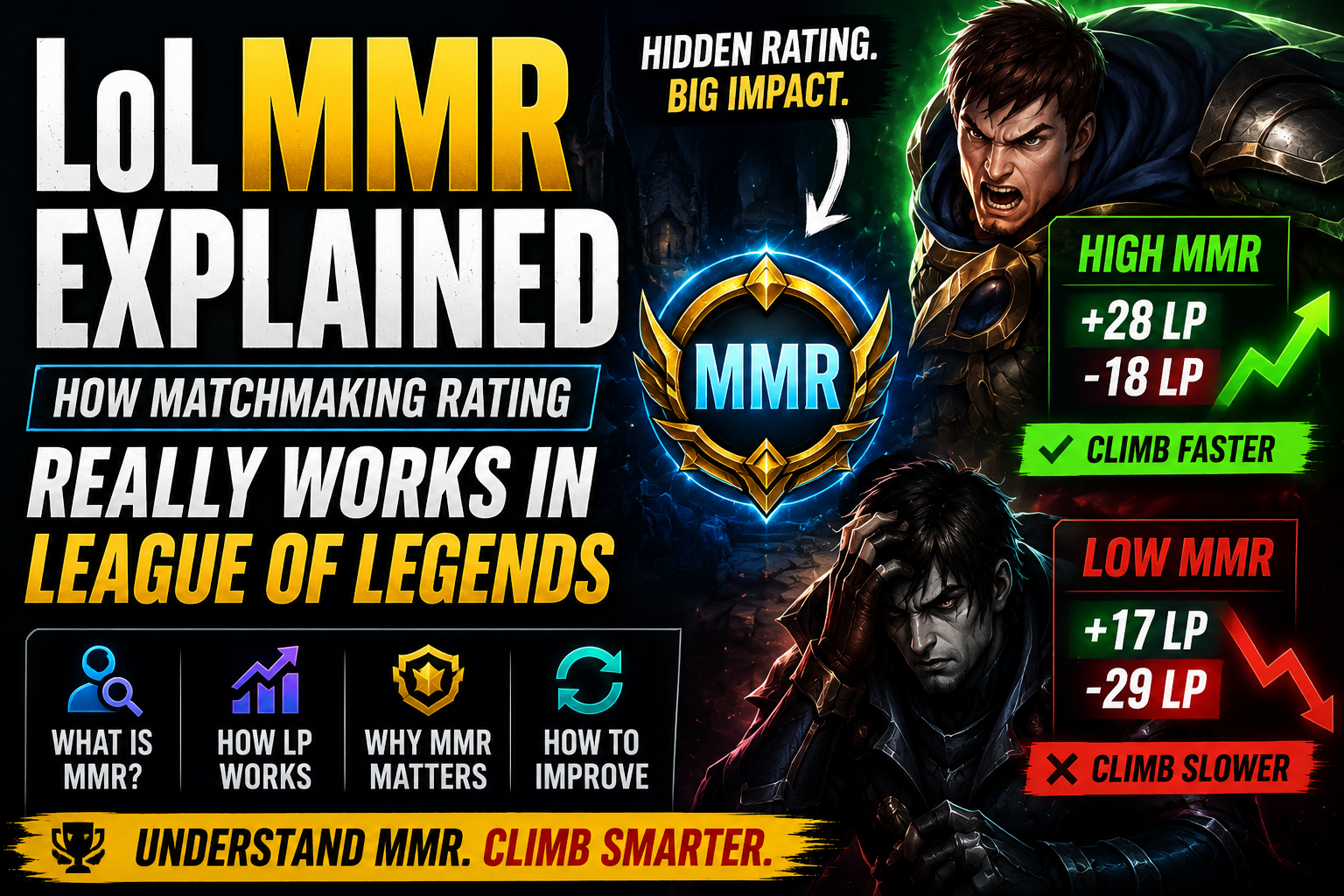 Why Is My LoL MMR Bad? LP Gains & MMR Explained