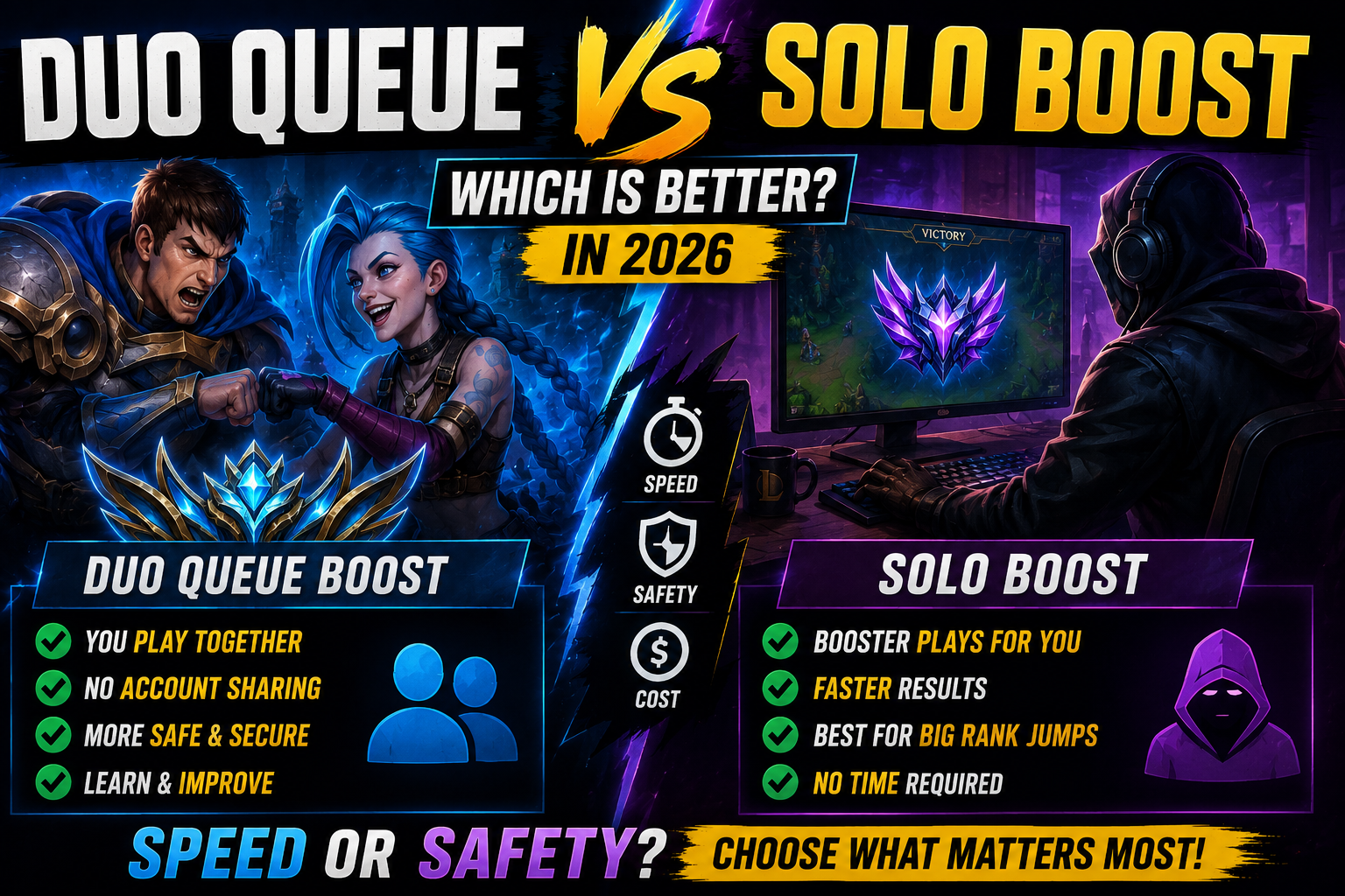 Duo Queue vs Solo Boost LoL | Which Is Better?