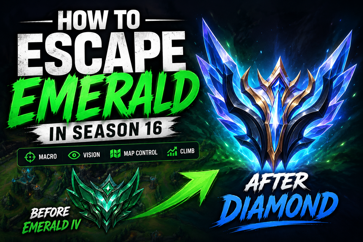 How to Escape Emerald Elo in League of Legends Season 16